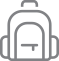 gray backpack